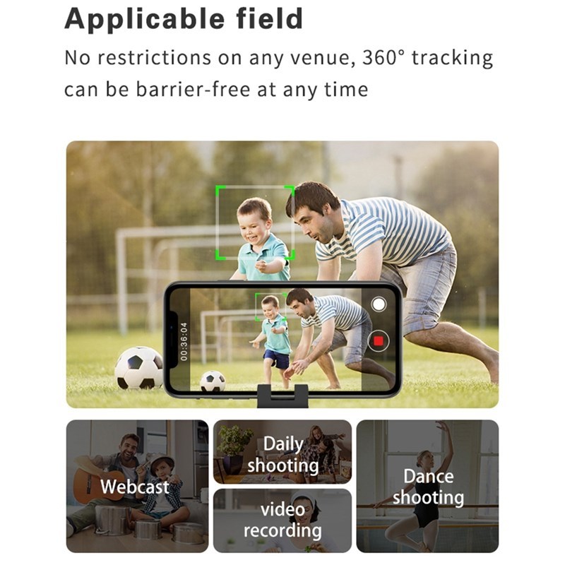 Auto Tracking 360 Degree Rotating ligent Face Recognition Ph