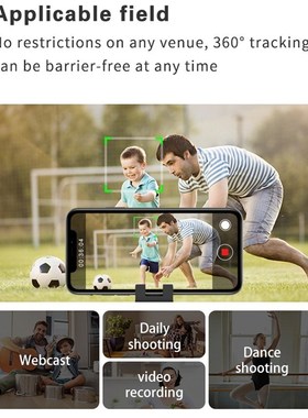 Auto Tracking 360 Degree Rotating ligent Face Recognition Ph