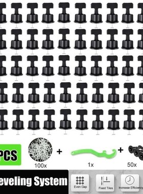 51/100/151PCS Tile Leveling System Level Wedges Tile Spacer