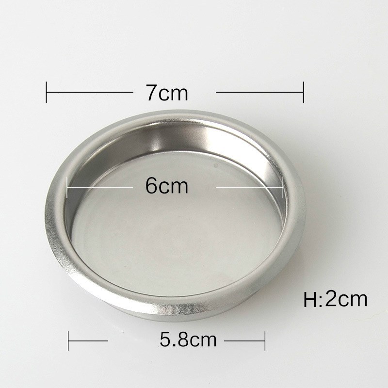 Portafilter Blank Filter Blind Filter Basket Backflush Rubbe
