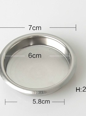 Portafilter Blank Filter Blind Filter Basket Backflush Rubbe