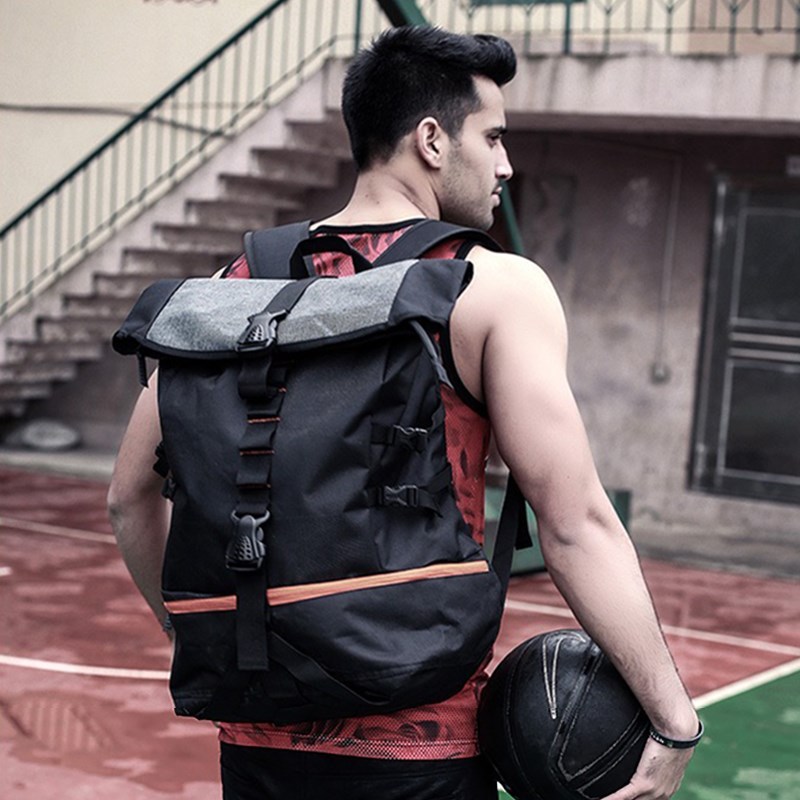 Large Capacity Basketball Ball Bag Men’s Sports Backpa