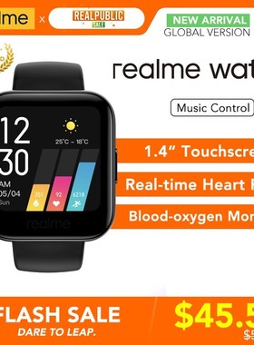 realme Smart Watch Heart Rate Blood oxygen Monitor Smartwat