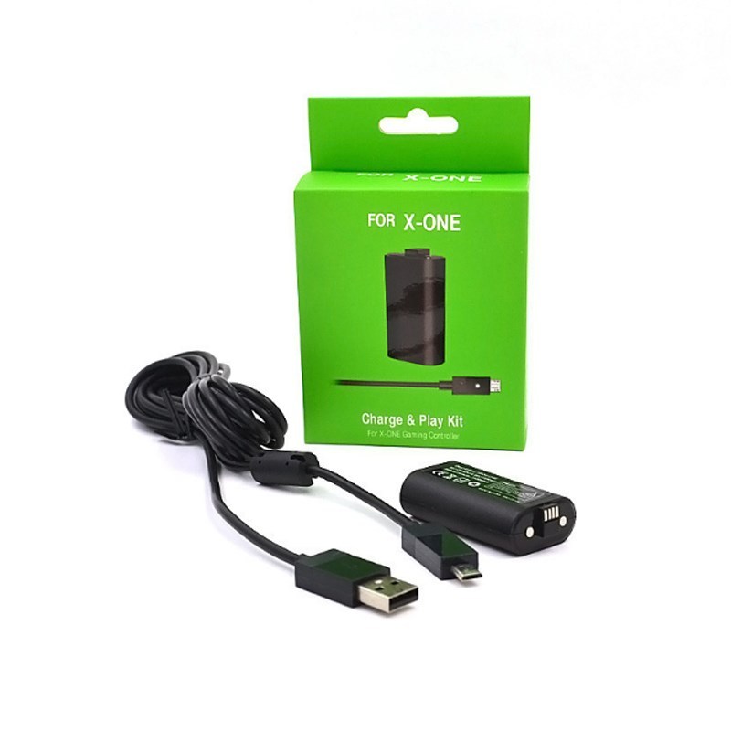 Xbox One pad Rechargeable Battery Pack With 2.75m SB Cable f