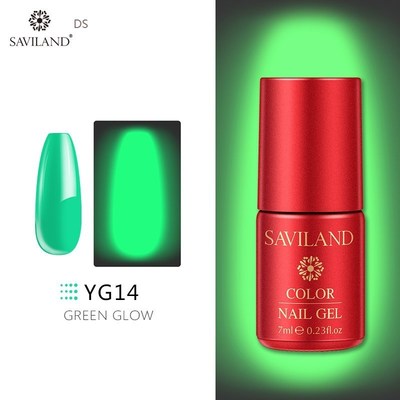 SAVILAND Summer Series Glow In Dark Gel Varnish 19 Luminous