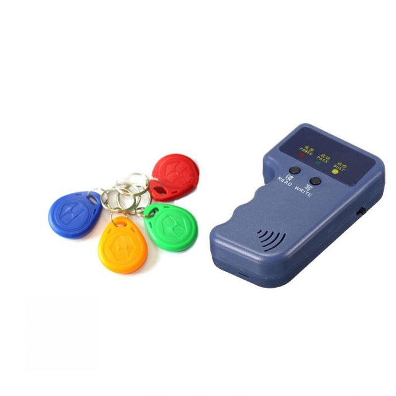 Handheld 125KHz RFID Duplicator Copier Writer Programmer Rea