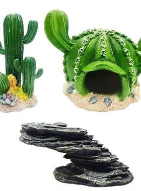 85LA Non Toxic Resting Terrace for Reptiles Newts Realistic