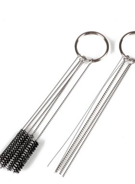 1 set Carburetor Carbon Dirt Jet Remove 5 Cleaning Needles
