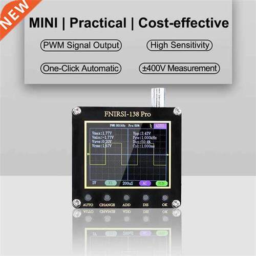 New FNIRSI-138 PRO Handheld Digital Oscilloscope 2.5MSa/s 2