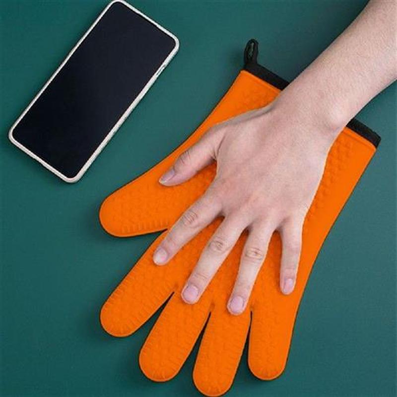 Thickening Oven Mitts Anti-scalding Microwave Glove High