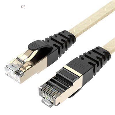 AMPCOM Ethernet Cable RJ45 Cat7 Lan Cable STP RJ 45 Flat Net