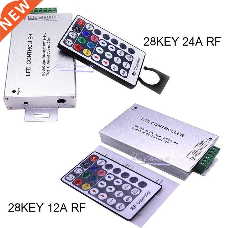DC12V-24V 12A 24A 28key RF Wireles Remote Led RGB Controller
