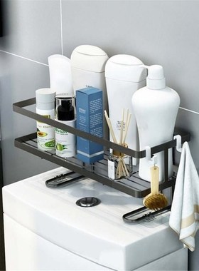 1-2Tier Bathroom Above The Toilet Rack The Toilet Bathroom W