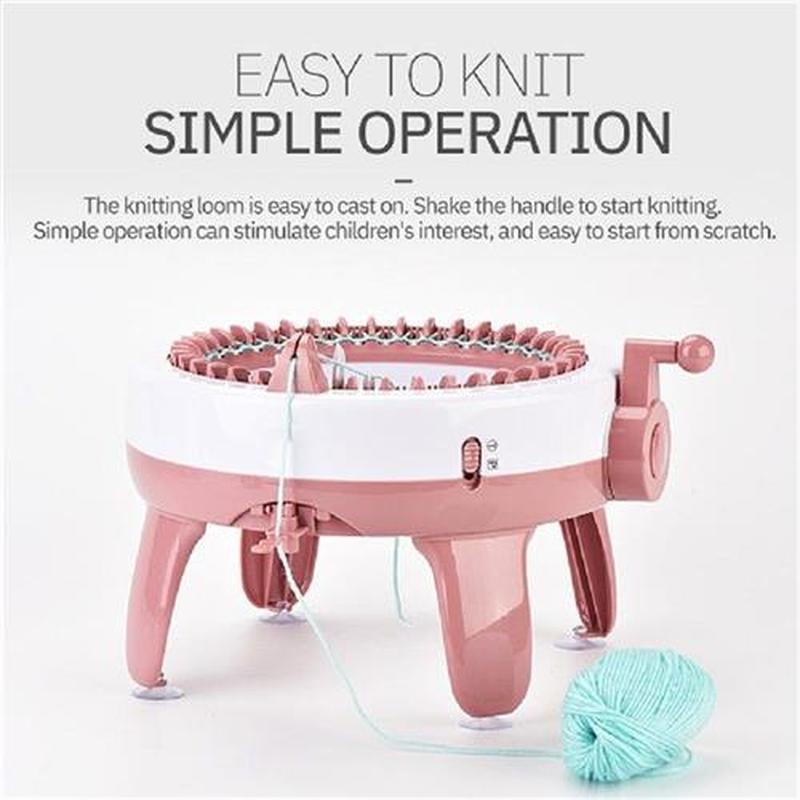 Handmade Yarn Plastic Knitting Machine Cylinder Sweater Hat