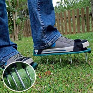 Walking Spiked Gardening Lawn Revitalizing Pair Grass
