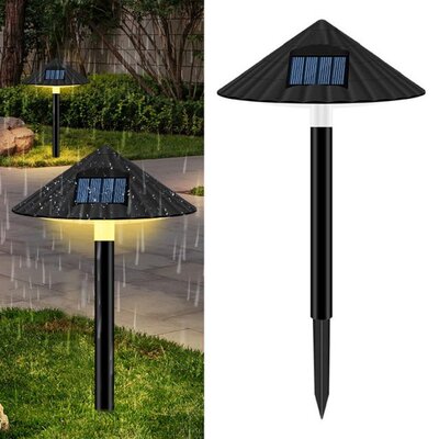 Solar Powered LED Lamp Waterproof Outdoor Garden Lawn Mushro