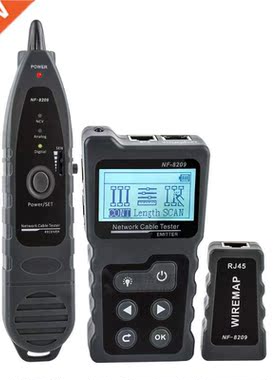 Multi-functional LCD Network Cable Tester NF-8209 PoE Checke