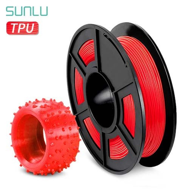 SUNLU TPU Flexible Filament For 3D Printer 1.75 MM 3D Non t