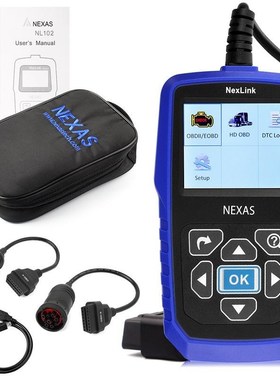 Heavy Duty Truck Diagnostic Scanner NEXAS NL102 OBD OBD2 for