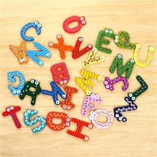 26 English letters refrigerator Magnetic refrigerator