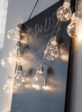 LED Fairy Lights Garland String 4M 10 Bulbs Led Festoon Part