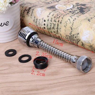 360 Swivel Water Saving Tap Aerator Diffuser Faucet Nozzle F