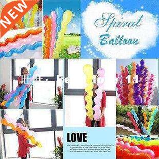 Long Latex Balloons 100pcs Birthday Spiral Wedding Twist