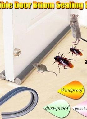 93*10 CM Doorstop Draft Protector Flexible Door Bottom