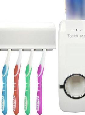 Toothbrush Holder Bathroom Accessories Set Automatic Toothpa