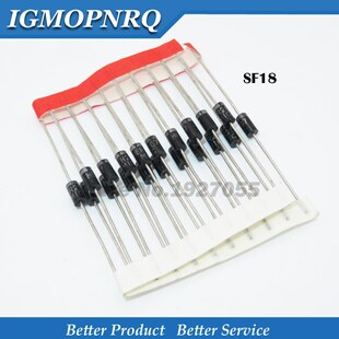 100PCS Free Shippin SF18 DIP Shottky Barrier Rectifiers 100V