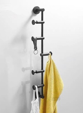 Gold/Black Brass Tower Hanger Dress Hook Coat Hanger Wall Ho