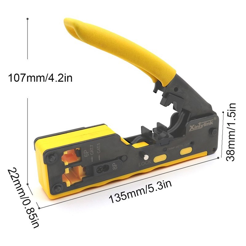 rj45 pliers crimper cat5 cat6 cat7 network tool rg rj 45 eth