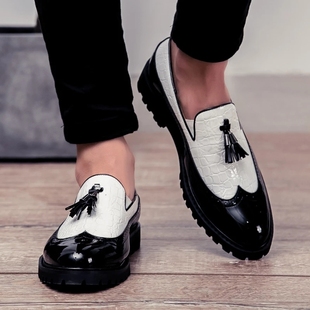 Casual Loafer Fashion Party New Leather shoes Men breathable