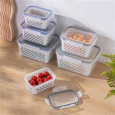 Refrigerator Storage Box Fridge Organizer Fresh Vegetable