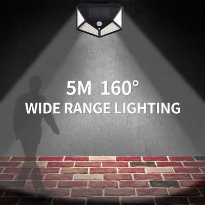 3Mode Waterproof 100 LED Solar Motion Sensor Lights Outdoor