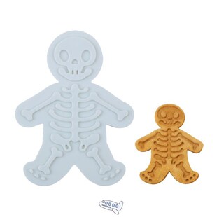 1 Pcs Halloween Ginger Skeleton Biscuit Cutter Sponge Cake M