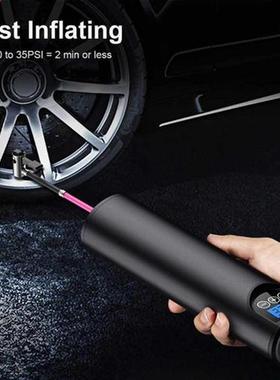 Wireless pump for cr tyre infltor USB chrger 12V Portbl