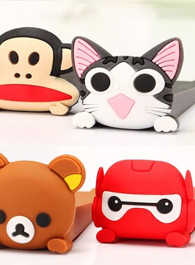 Home Decoration Cute Cartoon Monkey Bear Door Stopper Holder