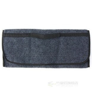 Grey Large Anti Slip Car Trunk Boot Storage Organiser Case T