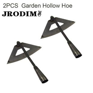 Rake Parts Garden Handheld Hollow 2PCS for Tool Hoe Weeding