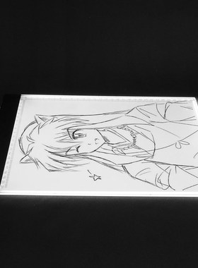 Tablet Digital Graphic Pad Art Painting Writing A4 LED Drawi