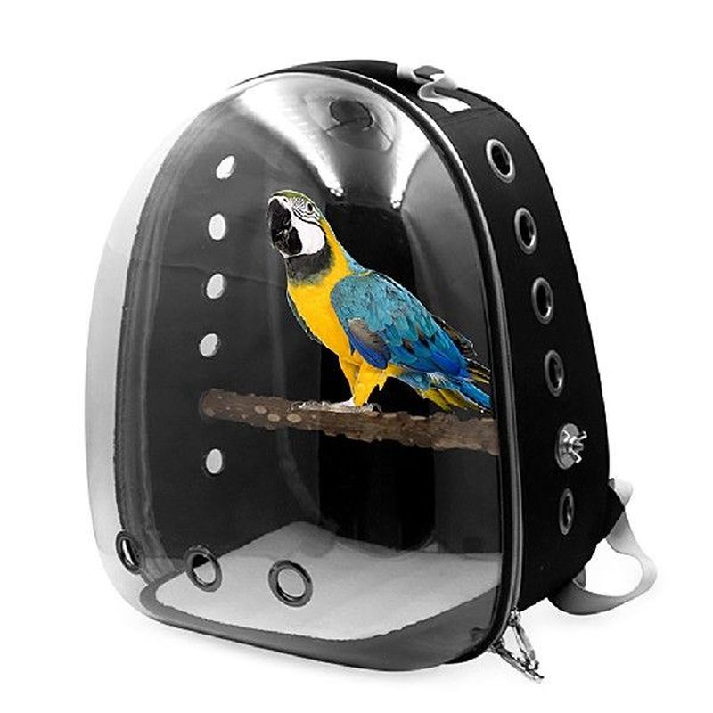 Pet Parrot Backpack Small Carrying Cage Outdoor Travel