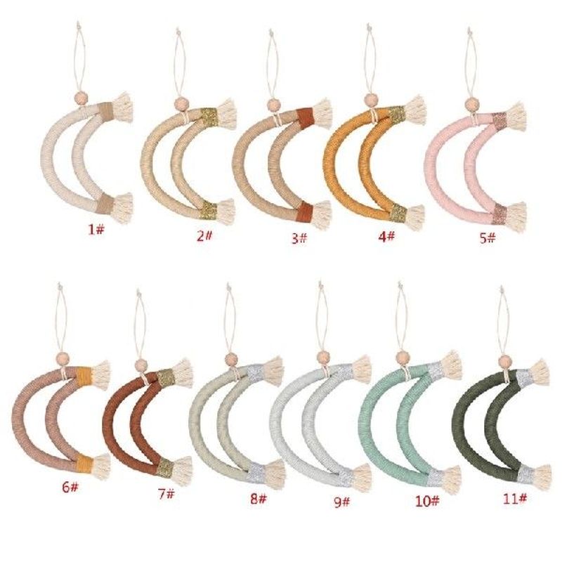 Nordic Moon Macrame Dream Boho Room Decor Room Decoration
