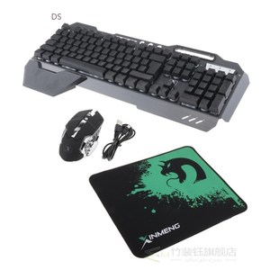 Gaming 2.4G Wireless Connection, Optical Keyboard Mouse Set