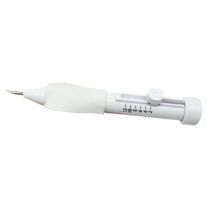 4Pcs Embroidery Punch  Pen Set Sewing Threaders Poking  Kit