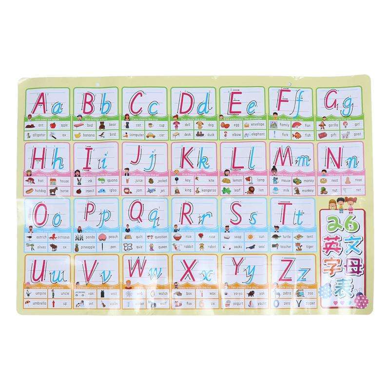 1pc Children English Learning Chart Toy Early Educational To