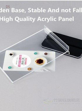 A6 Clear Plastic Acrylic Table Menu Stand, Card Display, Upr