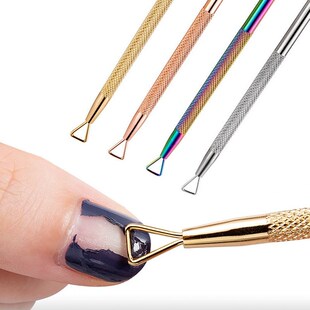 Tweezer Remover Nail-Art-Tools Nail-Cuticle-Pusher Uv-Gel-Po