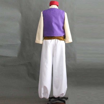 Aladin Cosplay Costume Adult Halloween Costume for men Aladi