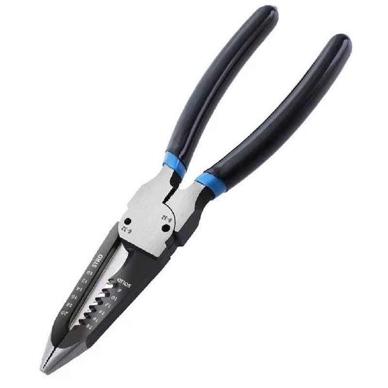 8 Inch Wire Stripper 5 In 1 Multi-Function CR-V Wire Cutter